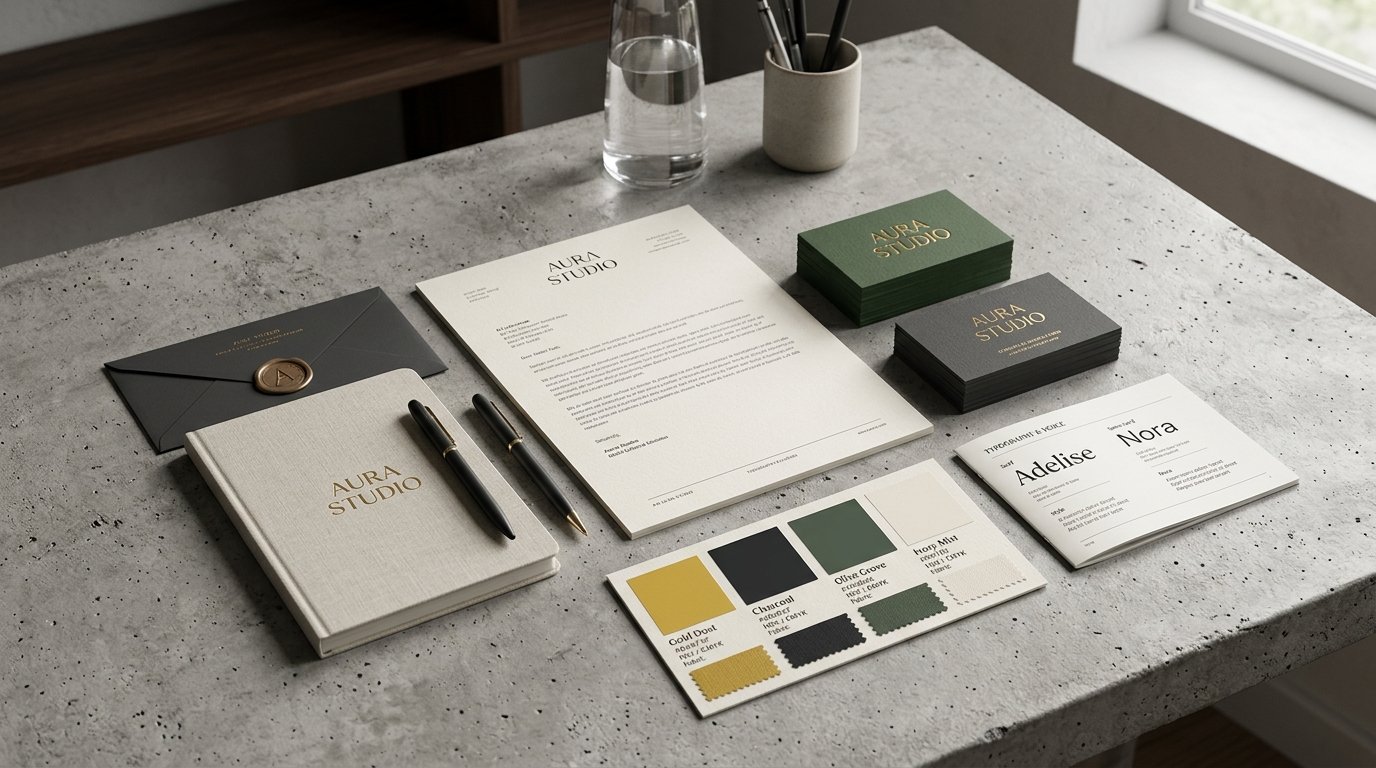 Lumina Design: Complete Graphic Design & Brand Identity